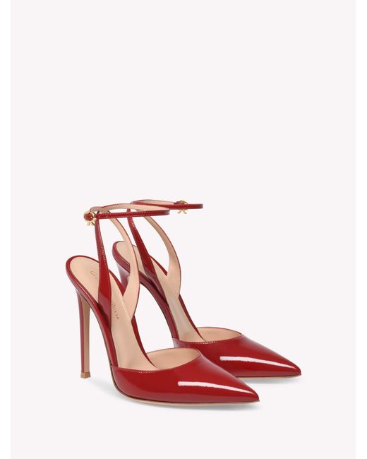 Gianvito Rossi Red Cara, , Rouge