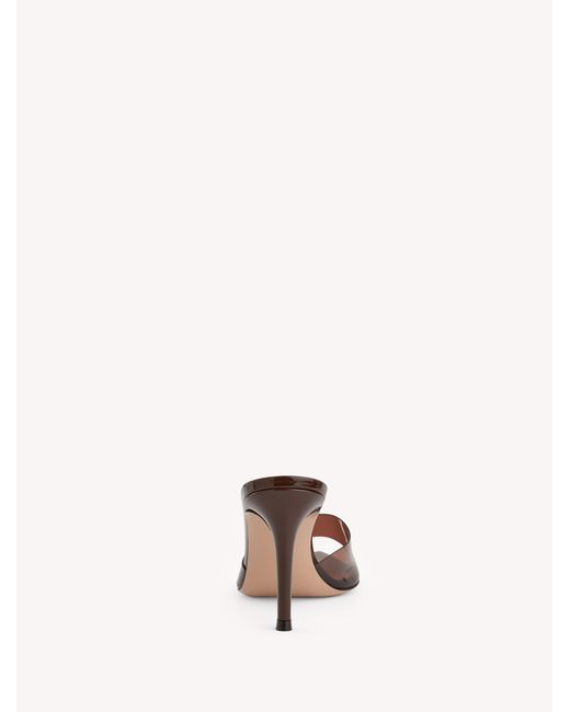 Gianvito Rossi Pink Elle 85, Mules