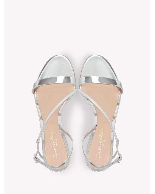 Gianvito Rossi White Manhattan 95, Sandals And Mules
