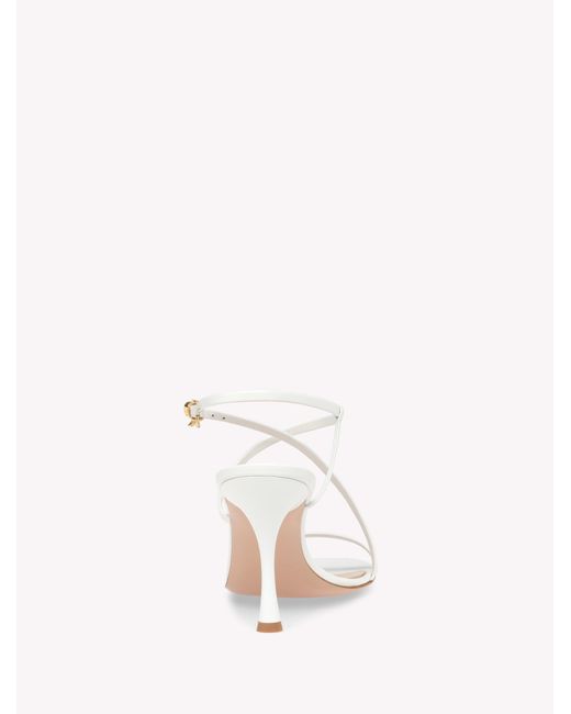 Gianvito Rossi White Ascent Sandal