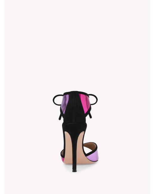Gianvito Rossi Pink Confetti Sandal