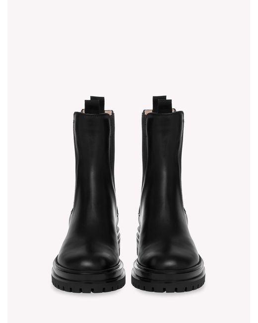 Gianvito Rossi Black Chester, Booties