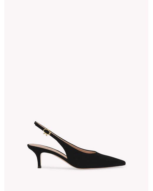 Gianvito Rossi Natural Robbie Sling 55