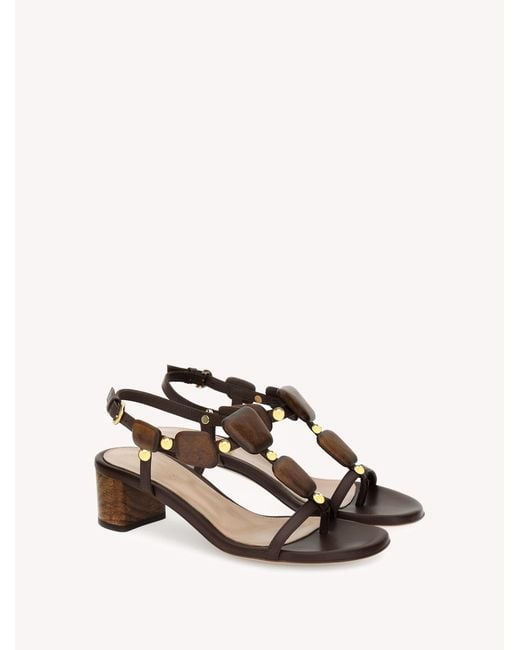 Gianvito Rossi Natural Munduk 45, Sandals And Mules