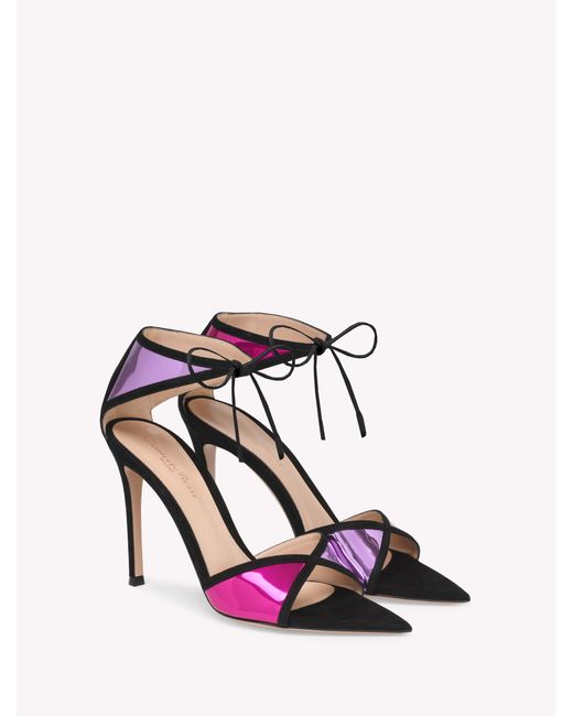 Gianvito Rossi Pink Confetti Sandal