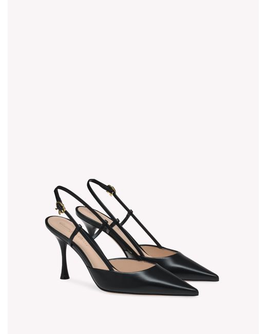 Gianvito Rossi White Ascent, Pumps, , Leather