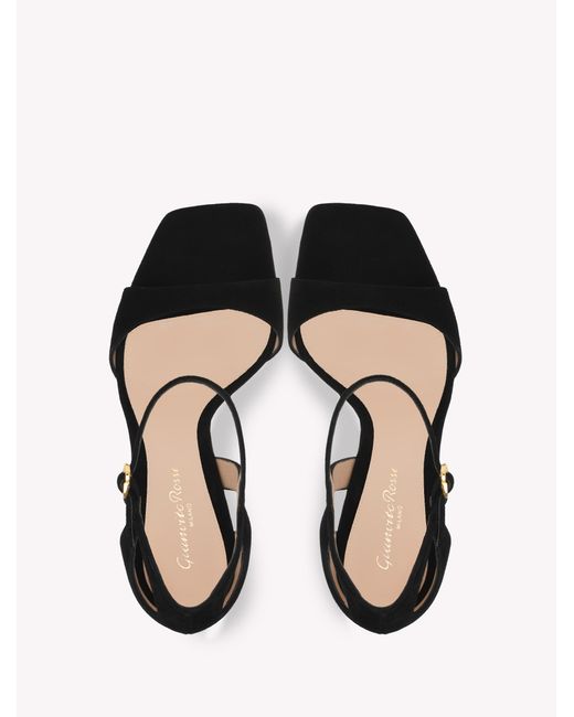 Gianvito Rossi Black Charlotte Sandal