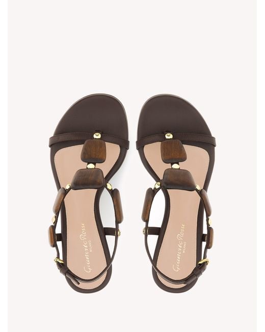 Gianvito Rossi Natural Munduk 45, Sandals And Mules