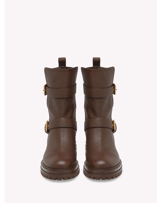 Gianvito Rossi Brown Thiago Booties