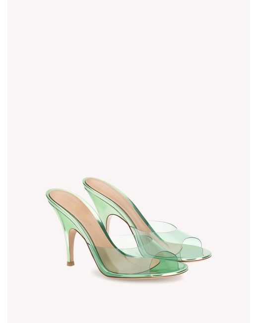Sofia Mule 95, Vert Gianvito Rossi en coloris Green