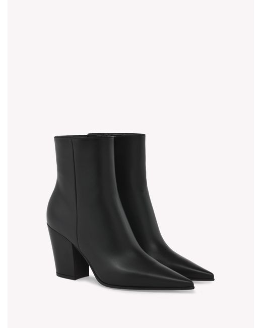 Gianvito Rossi Black Keinna Bootie