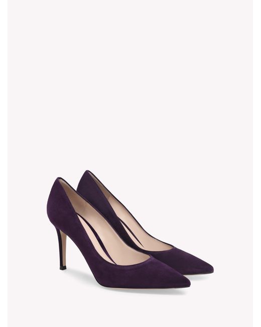 Gianvito Rossi Purple Gianvito 85