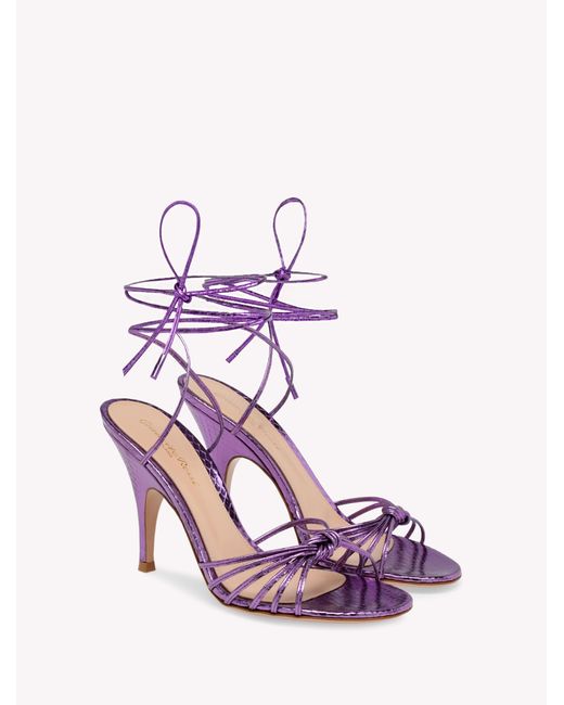 Gianvito Rossi Pink Malé, Sandals And Mules