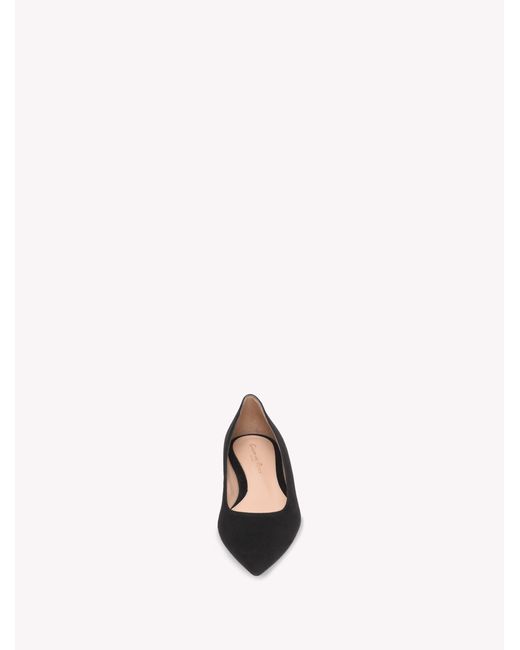Gianvito Rossi White Gianvito Flat