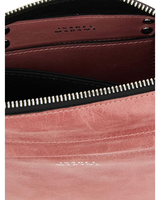 Isabel Marant Pink Winna Duo Leather Bag