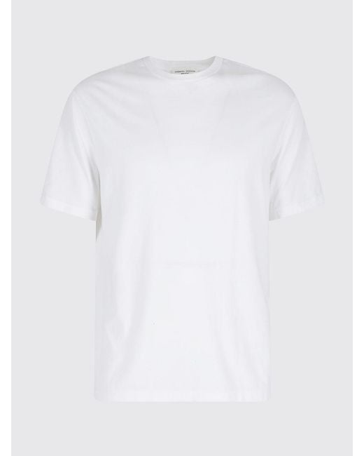 Roberto Collina White Basic Cotton T-Shirt for men