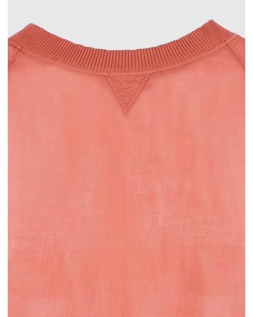Aspesi Red Cotton Voile Top