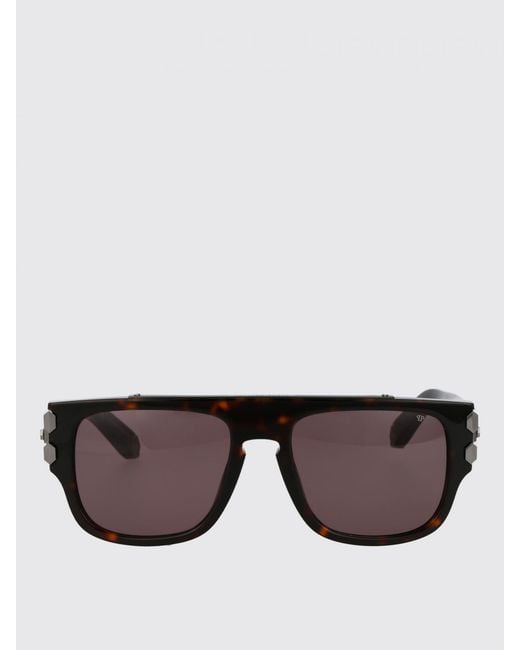 Philipp Plein Brown Sunglasses for men