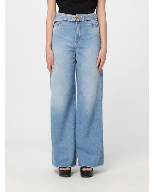 Jeans in denim di Twin Set in Blue