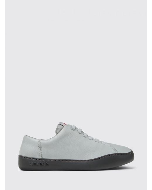 Camper White Peu Touring Leather Sneakers