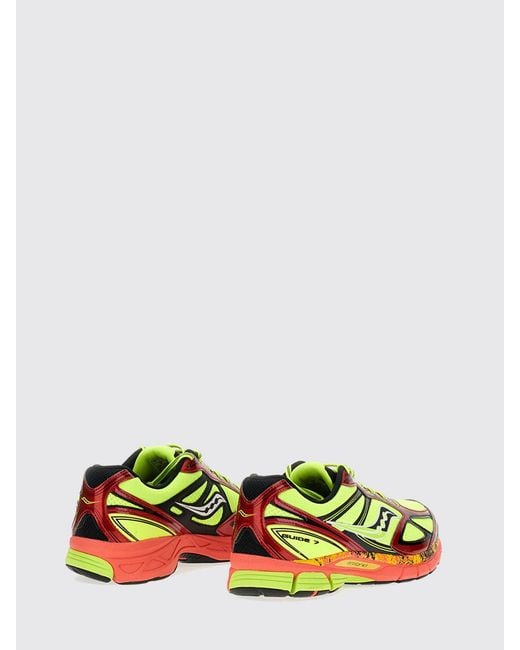 Saucony Green Progrid Guide 7 Hi Octane Sneakers for men
