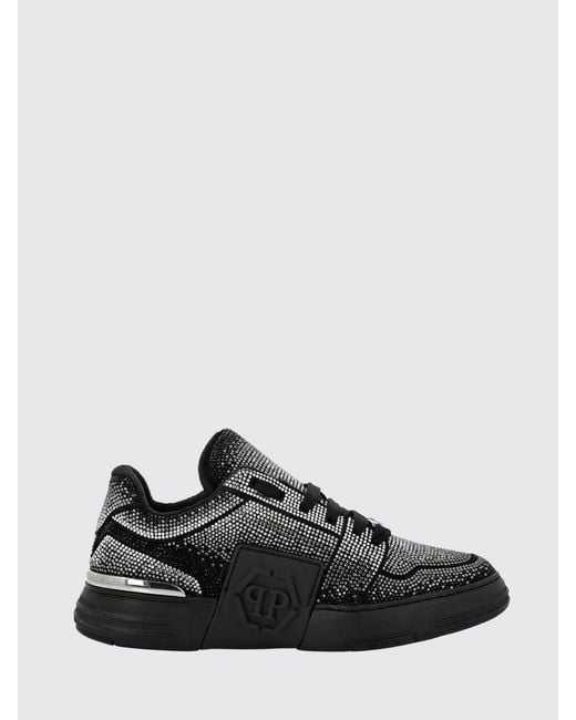 Philipp Plein Black Sneakers for men