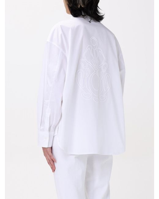 Dondup White Hemdbluse Damen