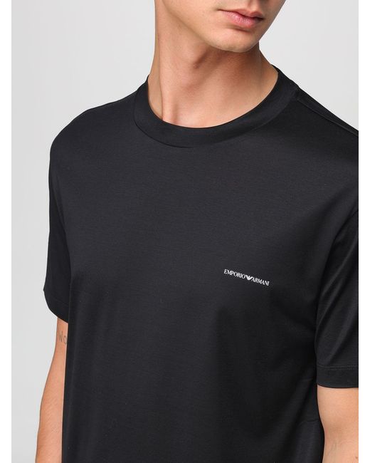 Emporio Armani Black T-Shirt for men