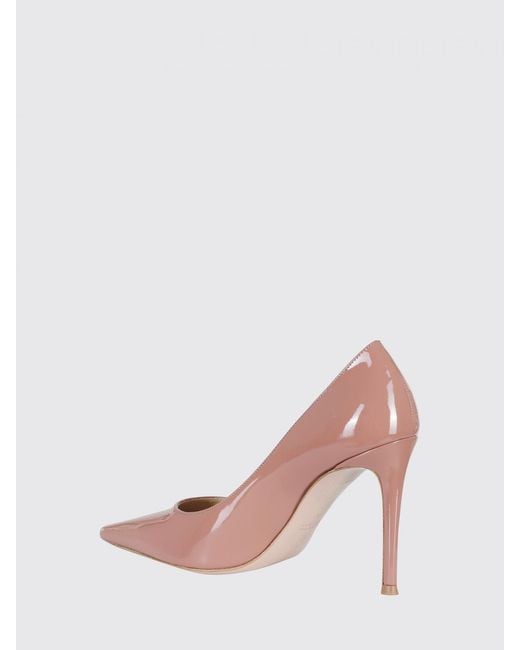 Roberto Festa Pink Elais Patent Leather Pumps