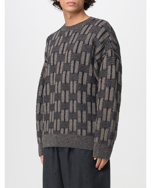 Giorgio Armani Gray Jumper for men