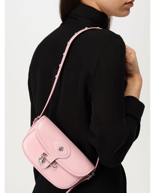 Bally Shoulder Bag in Pink | Lyst Bally Shoulder Bag in Pink | Lyst