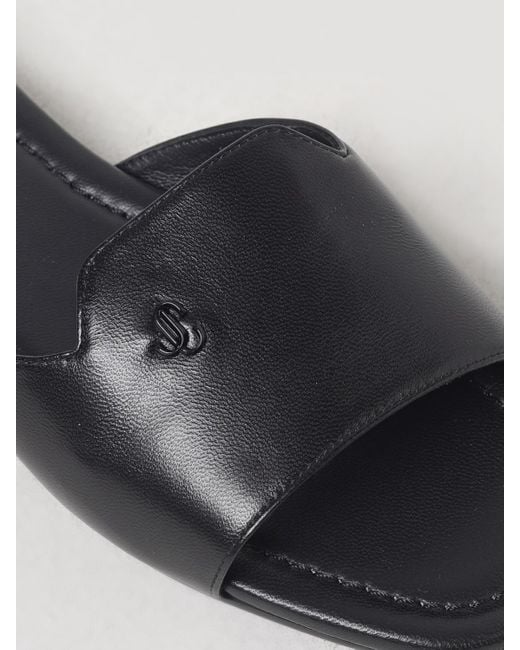 Sandalias Planas Mujer Jimmy Choo de color White