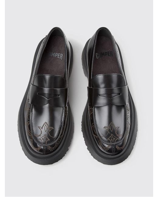 Camper White Walden Loafers