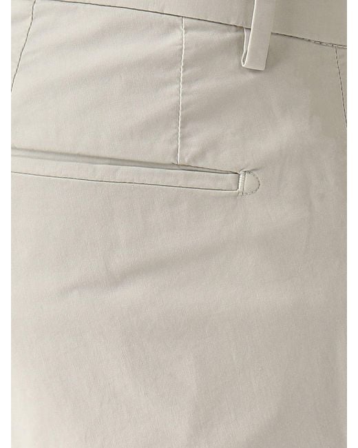 Briglia 1949 Natural Stretch Cotton Chino Trousers for men