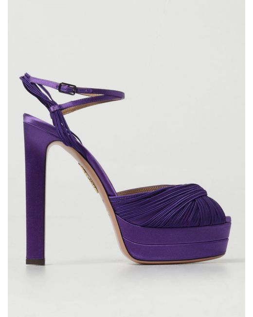 Zapatos Aquazzura de color Purple