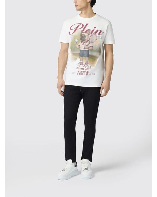 Philipp Plein White T-Shirt for men