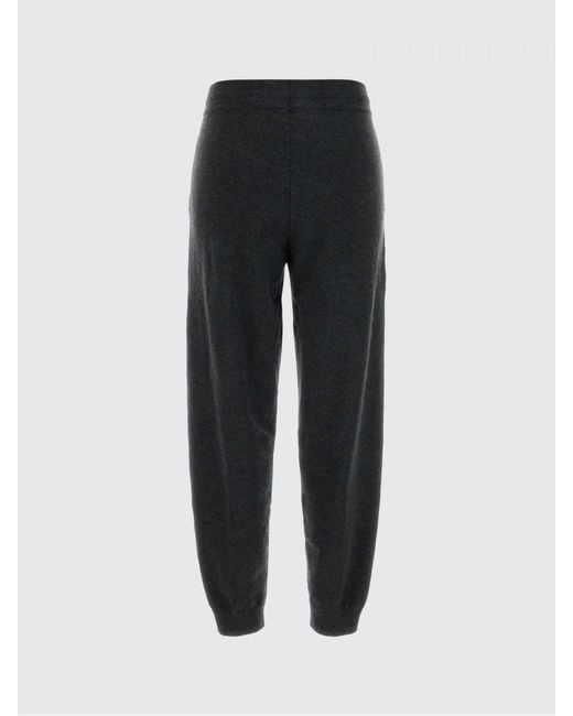 Isabel Marant Black Cotton Blend Jogging Trousers