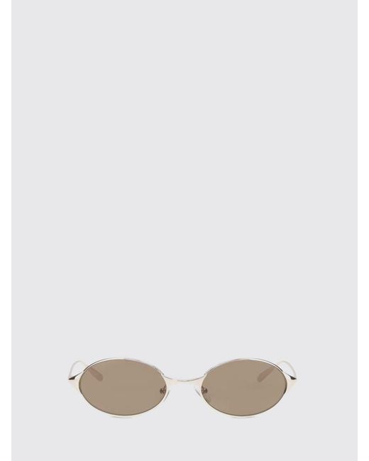 McQueen White Sunglasses