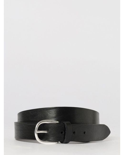 Brooksfield Black Leather Belt for men