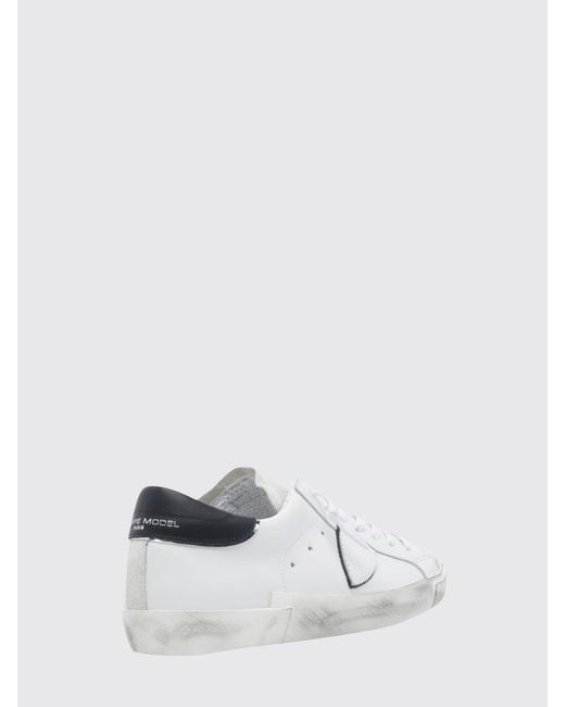 Philippe Model White Sneakers for men