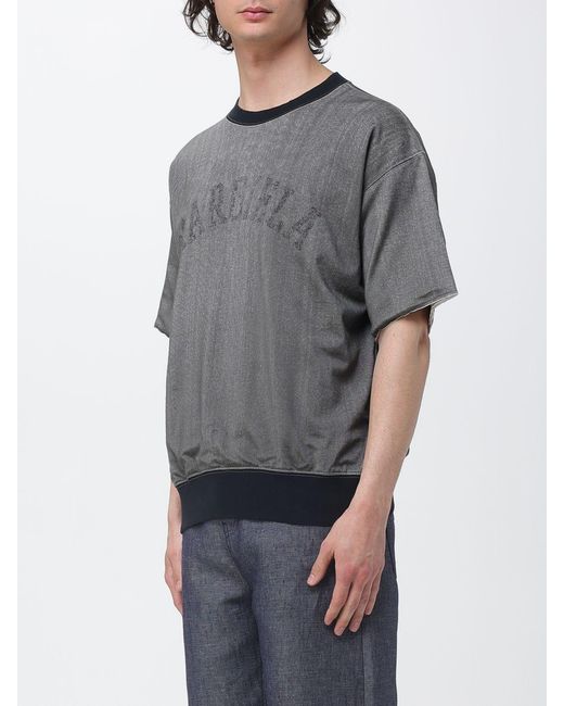 Maison Margiela Gray Viscose Blend Sweatshirt for men