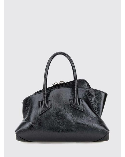 The Attico Black La Passeggiata Bag