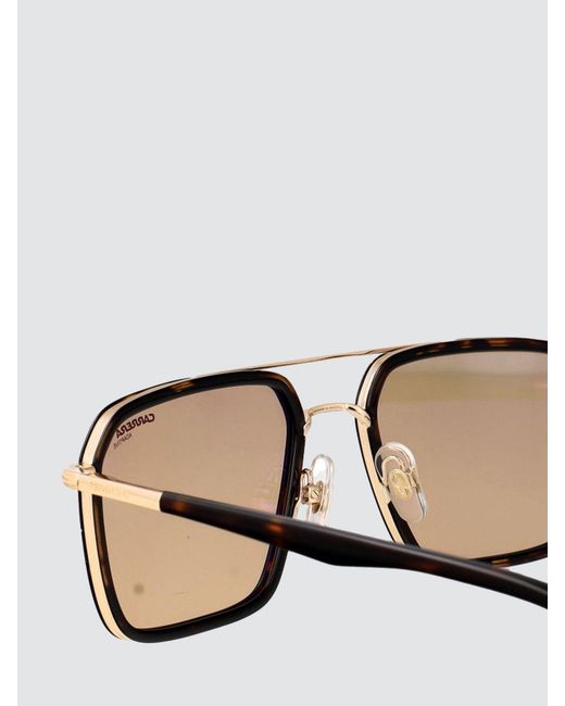 Carrera Brown Aviator Sunglasses for men
