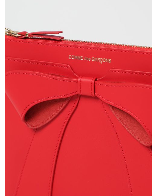 Comme des Garçons Red Bow Leather Wallet for men