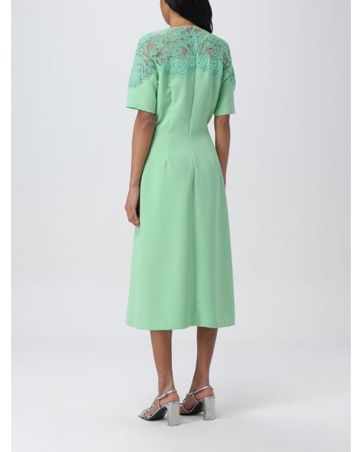 Ermanno Scervino Green Dress