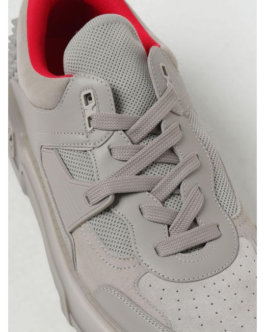 Sneakers Astroloubi in pelle e mesh di Christian Louboutin in Gray da Uomo