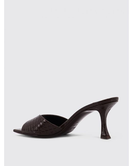 Jimmy Choo Brown Skye Mules By