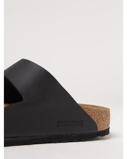 Birkenstock Black Arizona Birko-Flor Sandals for men