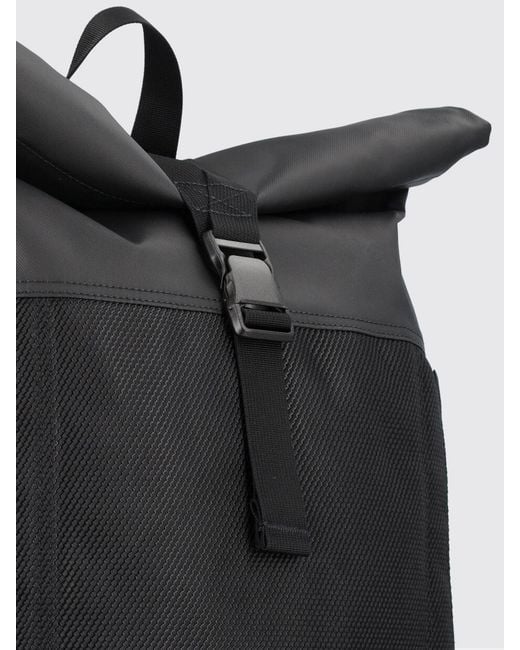 Eastpak Black Polyester Tecum Roll Backpack for men