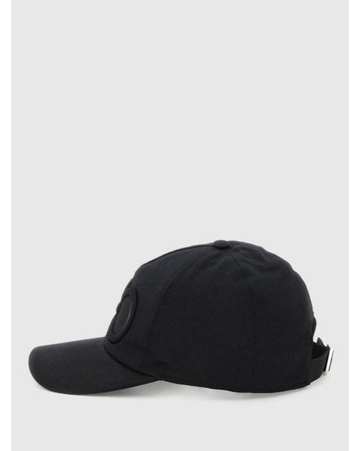 Cappello Gancini in cotone di Ferragamo in Black da Uomo